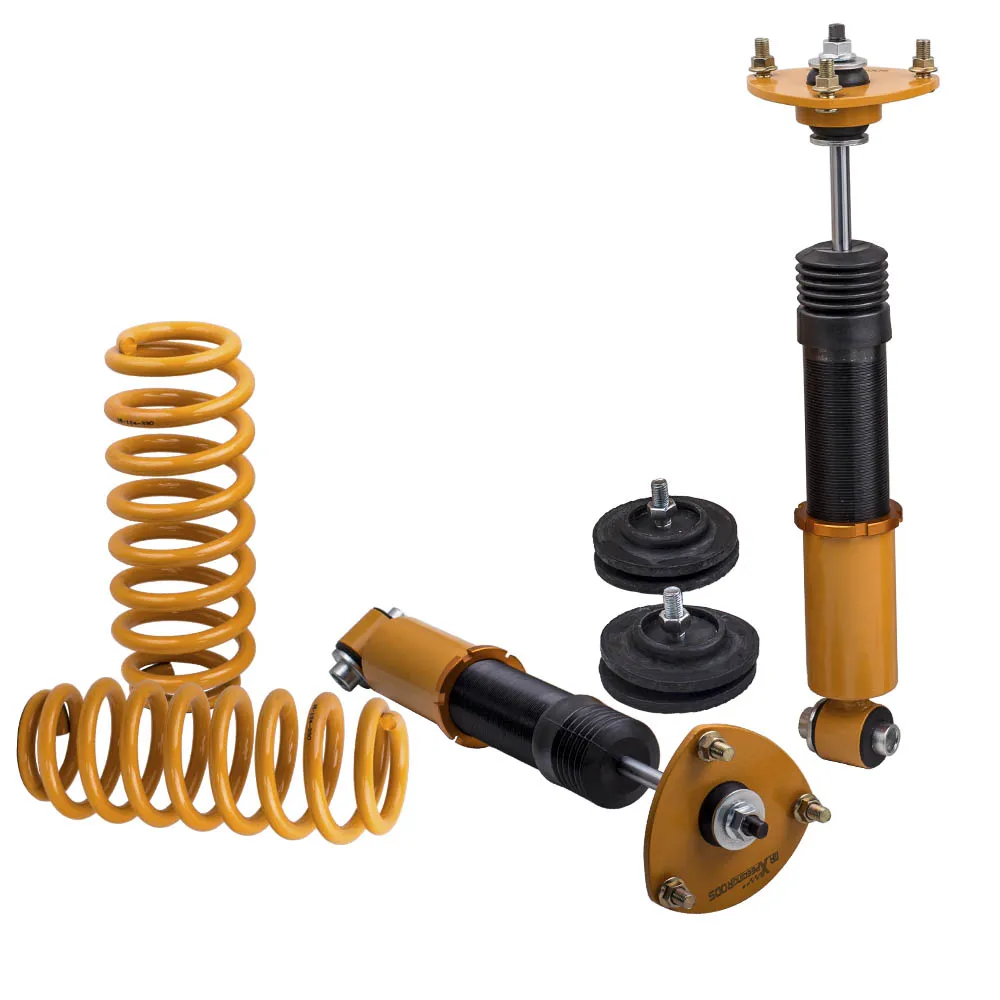 

2x Rear Coilover Spring Shocks for BMW X5 E53 3.0L 4.4L 4.6L 4.8L 2000-2006 Adjustable Height Struts Coil Spring Lowering Kit