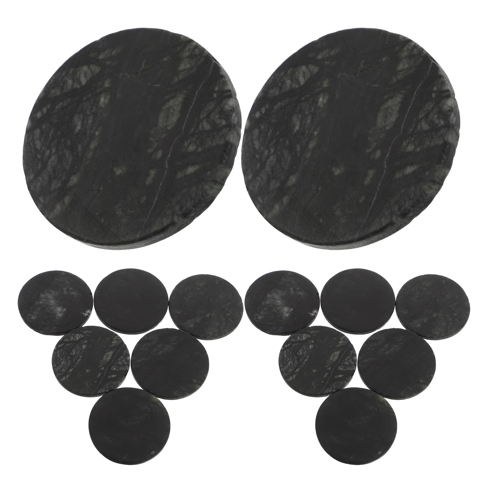 

40Pcs Skipping Stones Natural Flat River Rocks Outdoor Water Play Game Competitive Social Gatherings Hand Eye Coordination