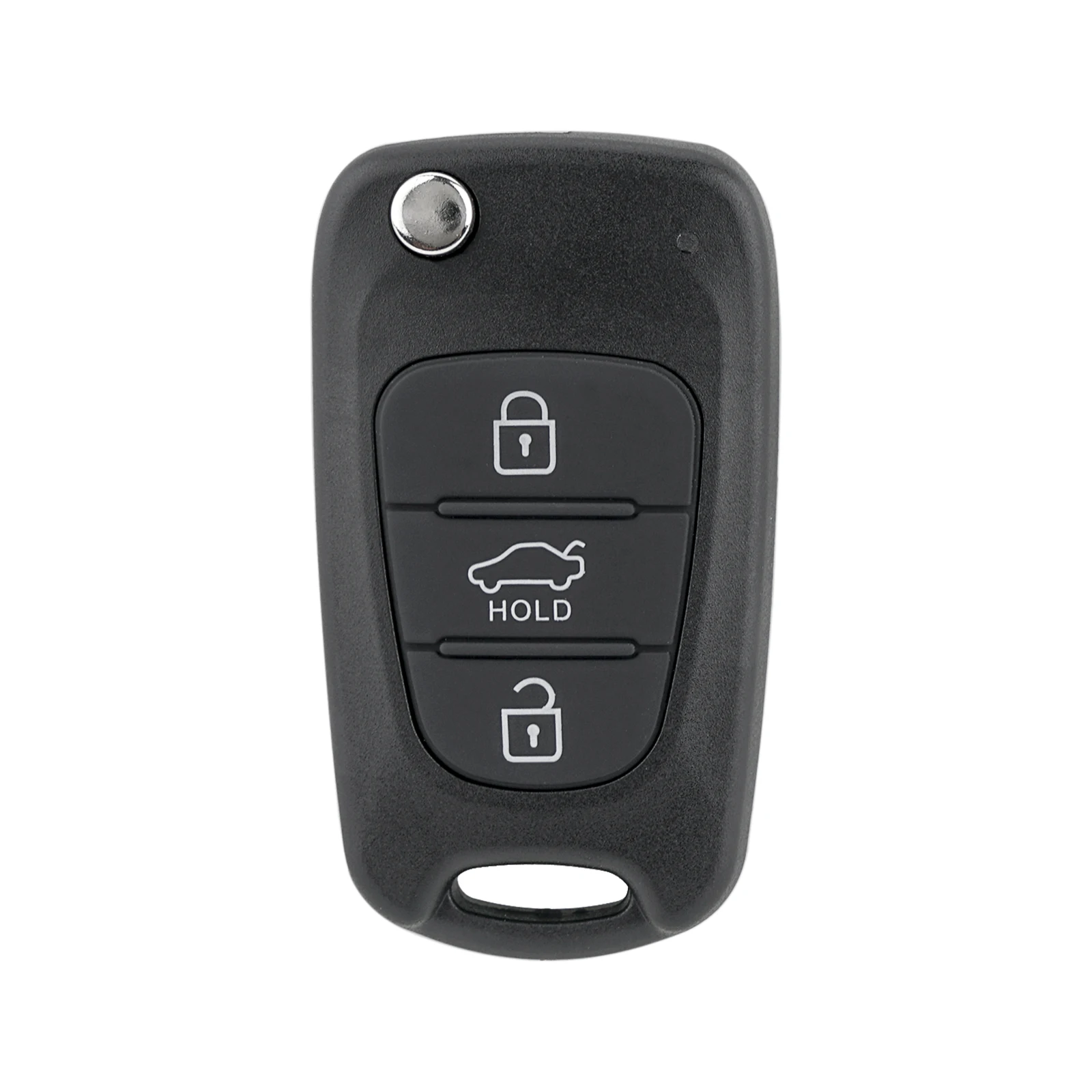 QWMEND 3 Buttons Fhip Remote Key Shell For Hyundai I20 I30 IX35 I35 Accent Kia Picanto Sportage K5 Folding Car Key Case Fob