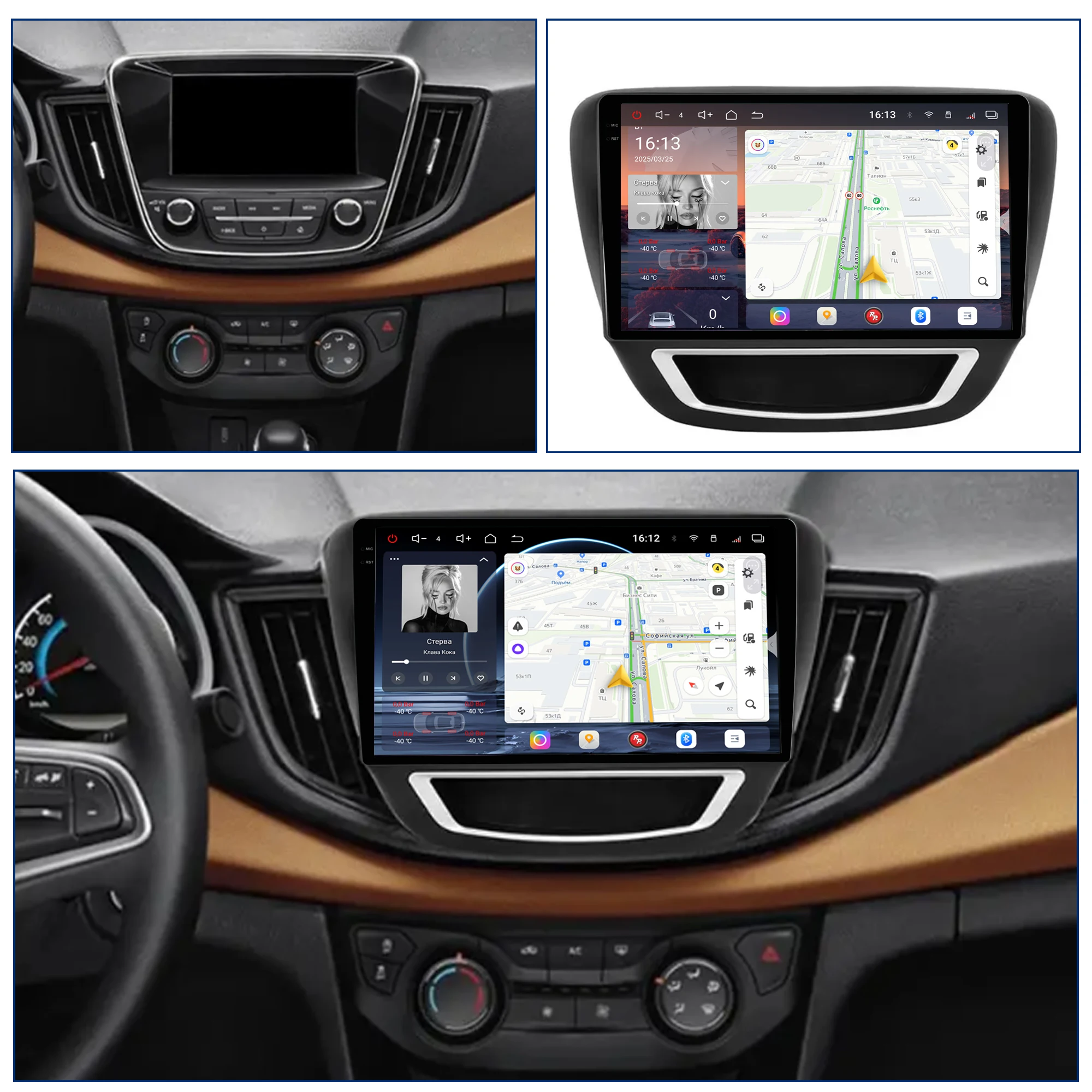 Redpower Android 850 Pro Max Multimedia Player with Crystal Sound, CarPlay Car Radio for Chevrolet cavalier 2016-2019
