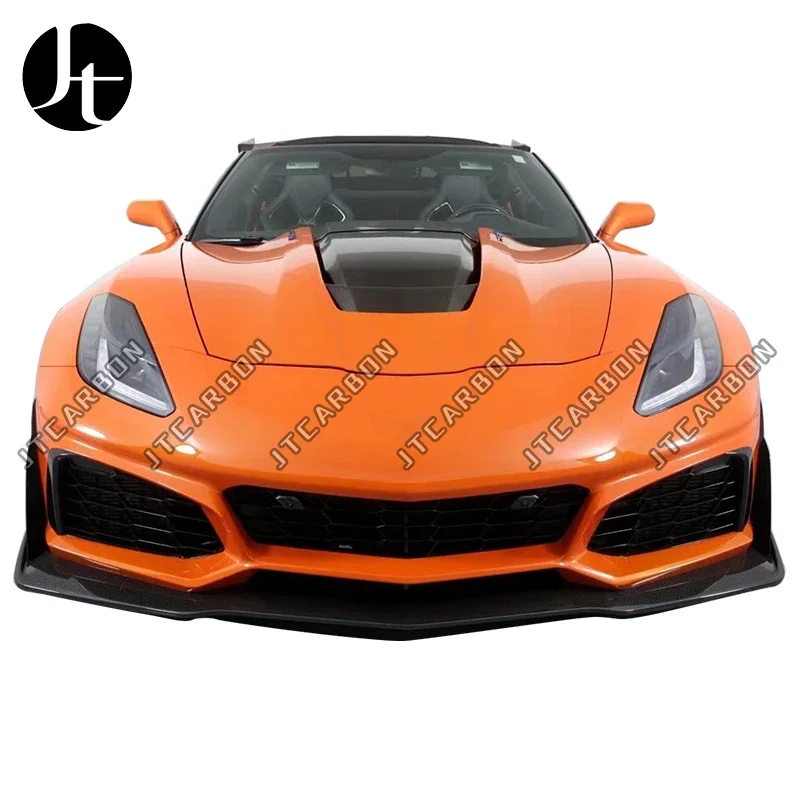 

Body Kit Front Bumper for chevlet Corvette ZR1 C7 2014-2019 Convert Surround Car Accessories