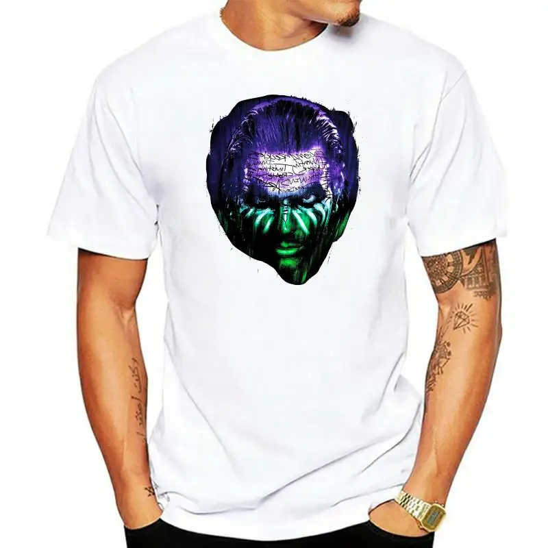 Men's Artclip Desifn Jeff Hardy Wallpapers Crew T-Shirts Black