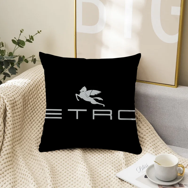 Decorative Pillowcase ETRO Square Cushion Cover Luxury Pillow Cover Pillow Case Sofa Car Bed Room Decor Dakimakura Wedding Gift