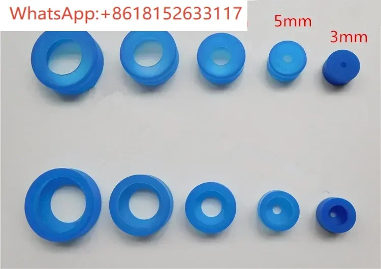 بالمنظار trocar غطاء عازل ثقب 3 مللي متر 5 مللي متر 10 مللي متر 15 مللي متر 18 مللي متر ختم جيرسي غطاء توسع غشاء السيليكون
