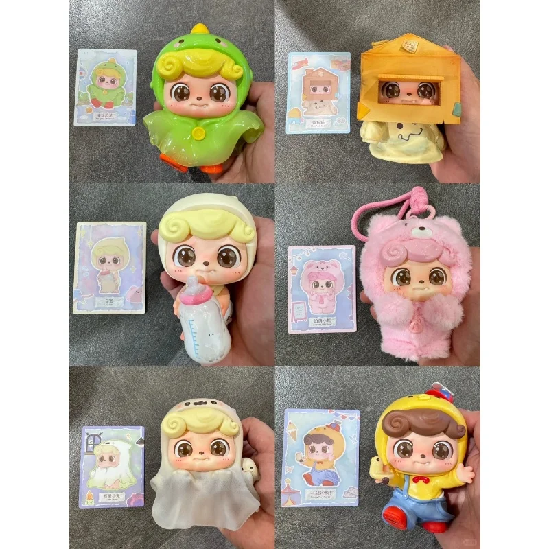 

Genuine Original Q.Kid Be Your Cute Little Monster Series Blind Box Figurine Trendy Toy Doll Girl Doll Birthday Ornament Gift