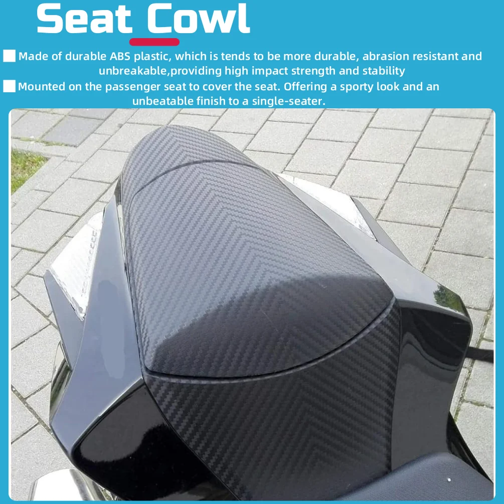 For Suzuki GSX-R GSXR 600 750 K11 2011-2022 GSXR600 GSXR750 Rear Seat Cover Cowl Motorcycle Passenger Pillion Motor Tail Fairing