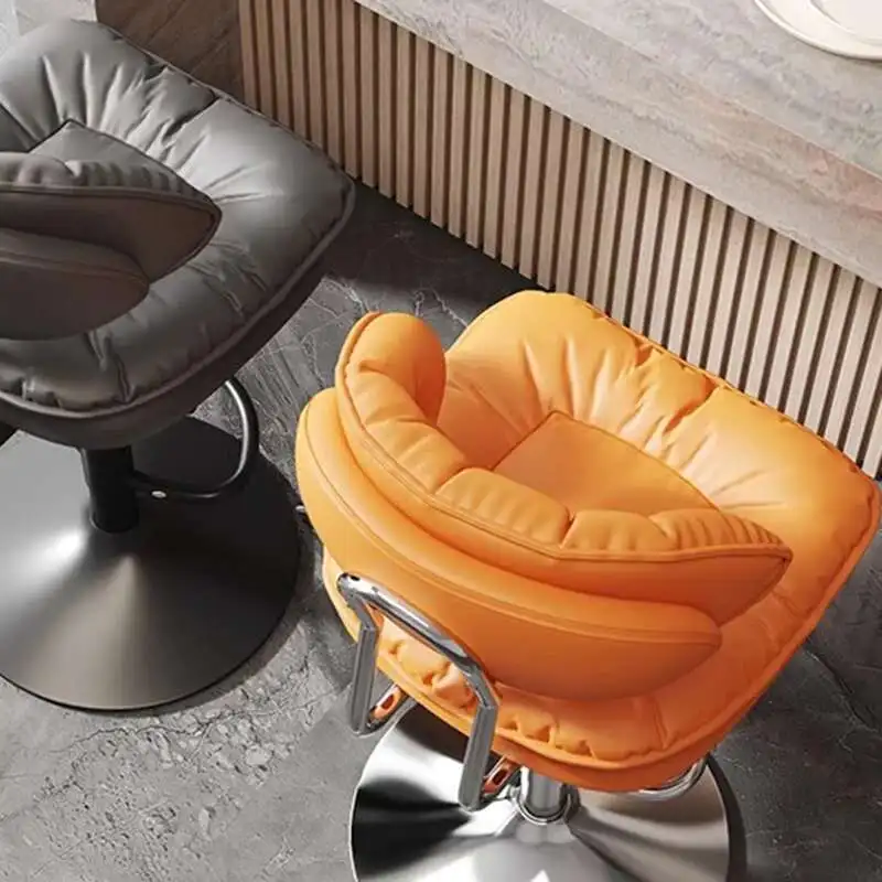 

Office Nordic Bar Chairs Luxury Modern Swivel High Stool Bar Chairs Reception Adjustable Home Furniture Chaises Hautes LLBC