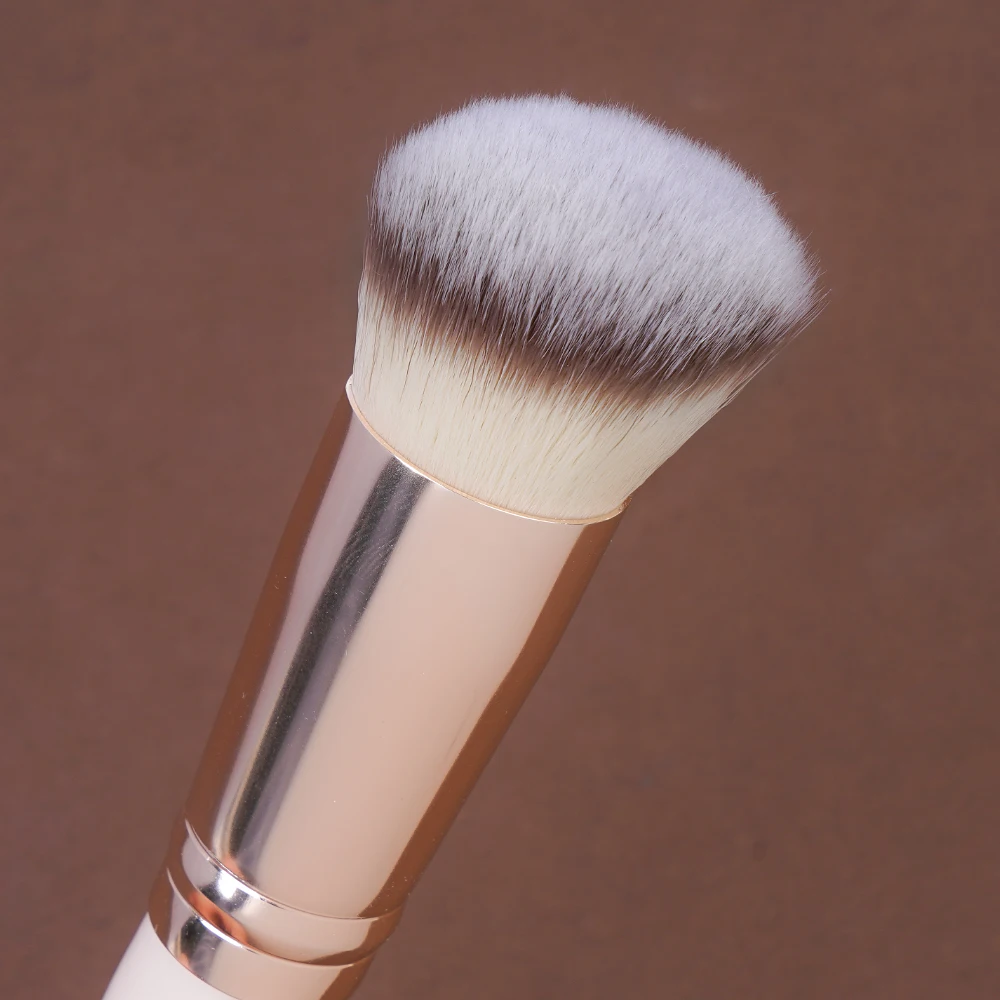 Maange 3 pçs pincéis de maquiagem + 2 pçs triângulo pó puff conjunto corretivo sombra de olho pincel de maquiagem mistura ferramentas de beleza cosmética