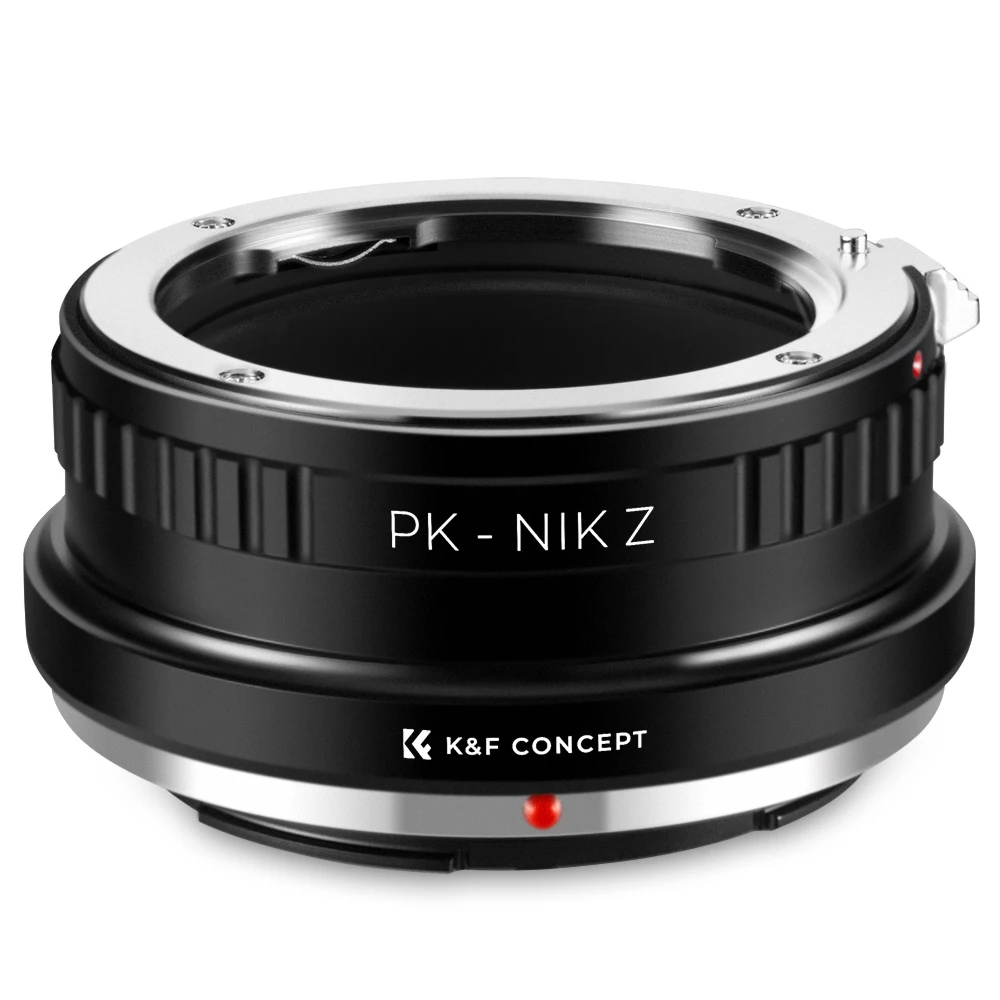 

K & F Concept Pentax PK Mount Lens to Nikon Z6 Z7 Camera Lens Mount Adapter for Nikon Z7 Z7II Z6 Z6II Z5 Z50