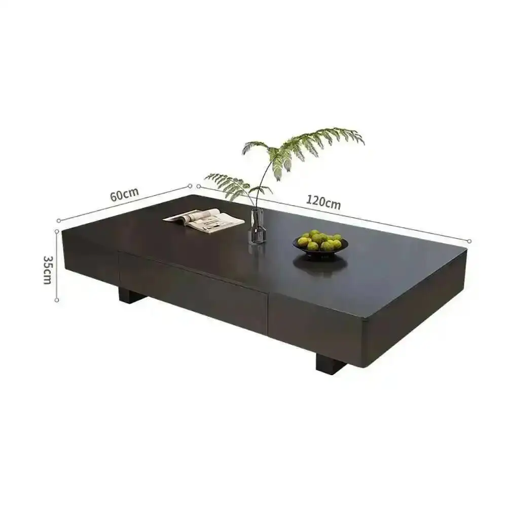 

Table Trendy Drawers Organizer Decorations Storage Coffee Nordic Coffee Table Unique Design Table De Salon Basse Home Furniture