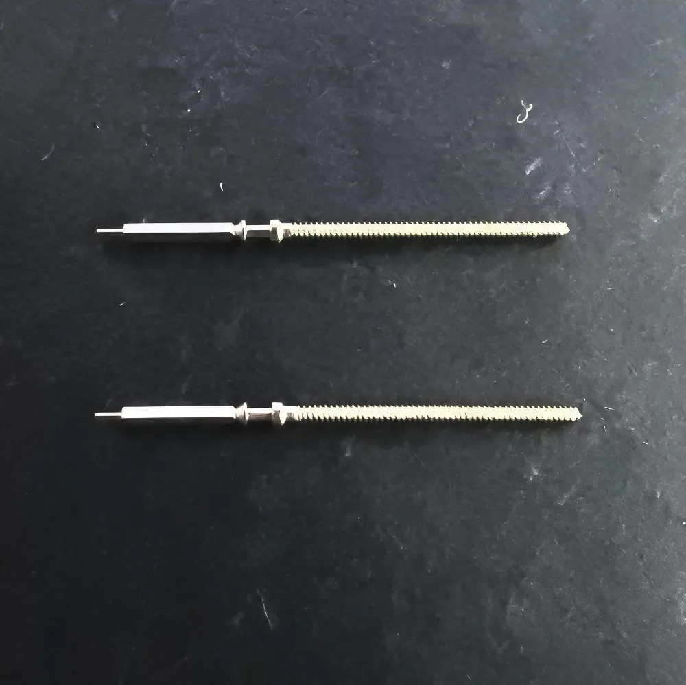 High Quality Steel Watch Stem China NH35 Movement Stem 1PCS 2PCS 5PCS  Watch Stem Spare Parts image 5