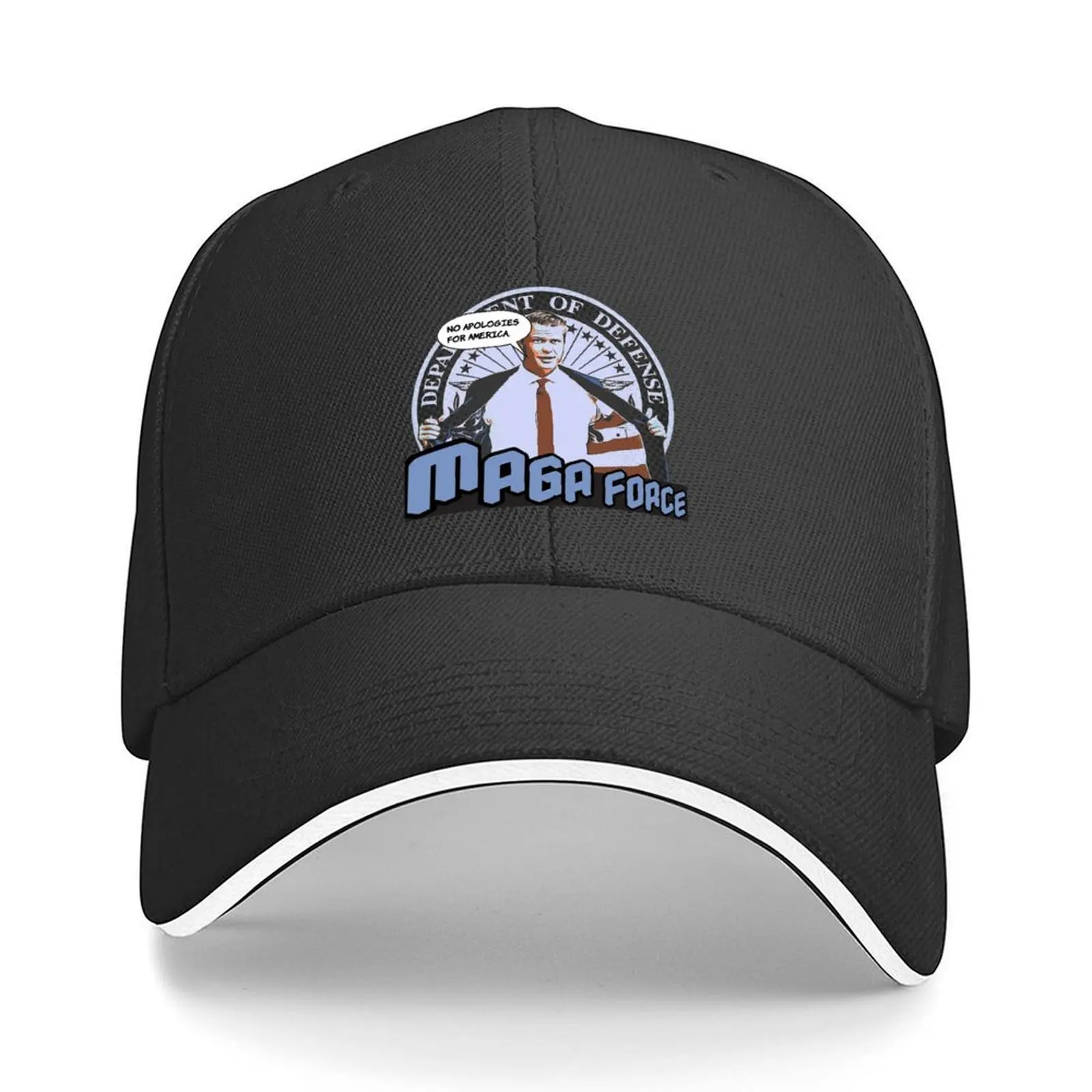 

Pete Hegseth MAGA Force Baseball Cap tactical cap sun caps Golf fashionable Caps For Women Men's