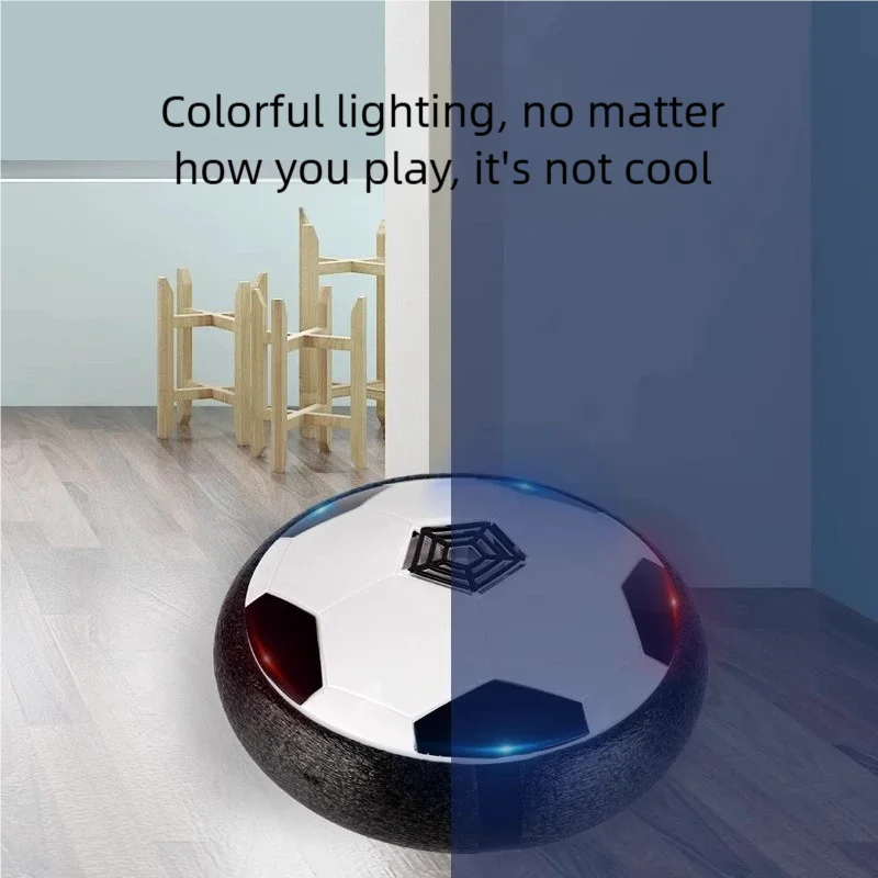 1 sztuka Elektryczna Poduszka Powietrzna Piłka Nożna Lekka Muzyka Rodzinna Interaktywna Kreatywna Zabawka Edukacyjna dla Dzieci, Zabawki dla Chłopców Simpim, Gry Piłkarskie z Treningiem Siły Powietrznej, Piłka Nożna LED z Treningiem Siły Powietrznej, Zabawki na Prezent Piłkarski, Odpowiednie dla Chłopców w Wieku 3 4 5 6 7 8-12 Lat