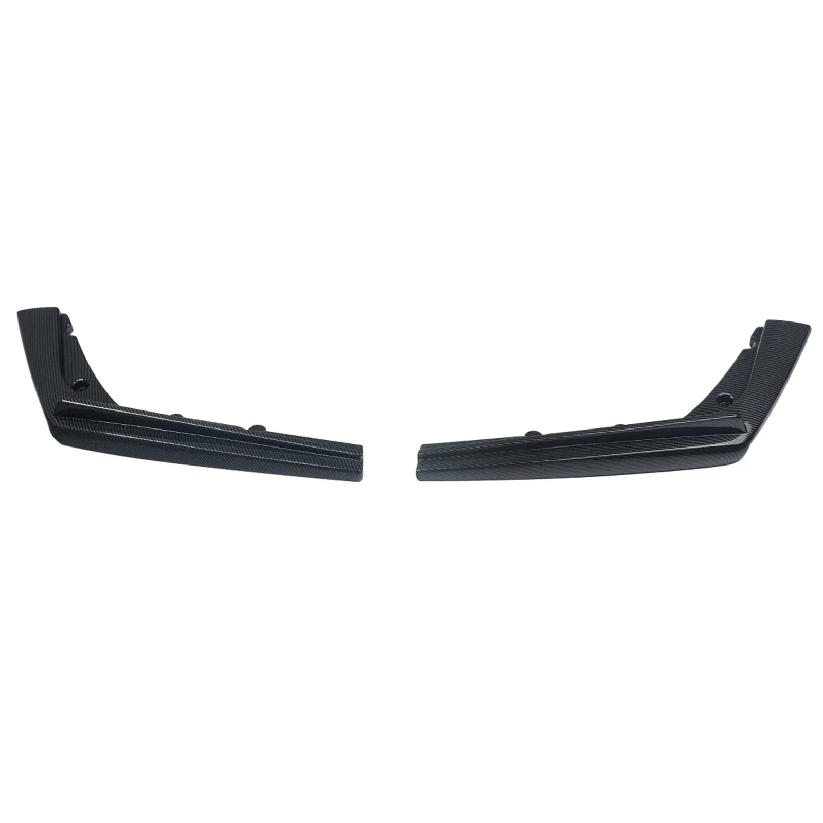 2PCS Car Rear Bumper Side Diffuser Extension For BMW F80 M3 F82 M4 2015-2020 Spoiler Lip Corner Splitter Protector Guard