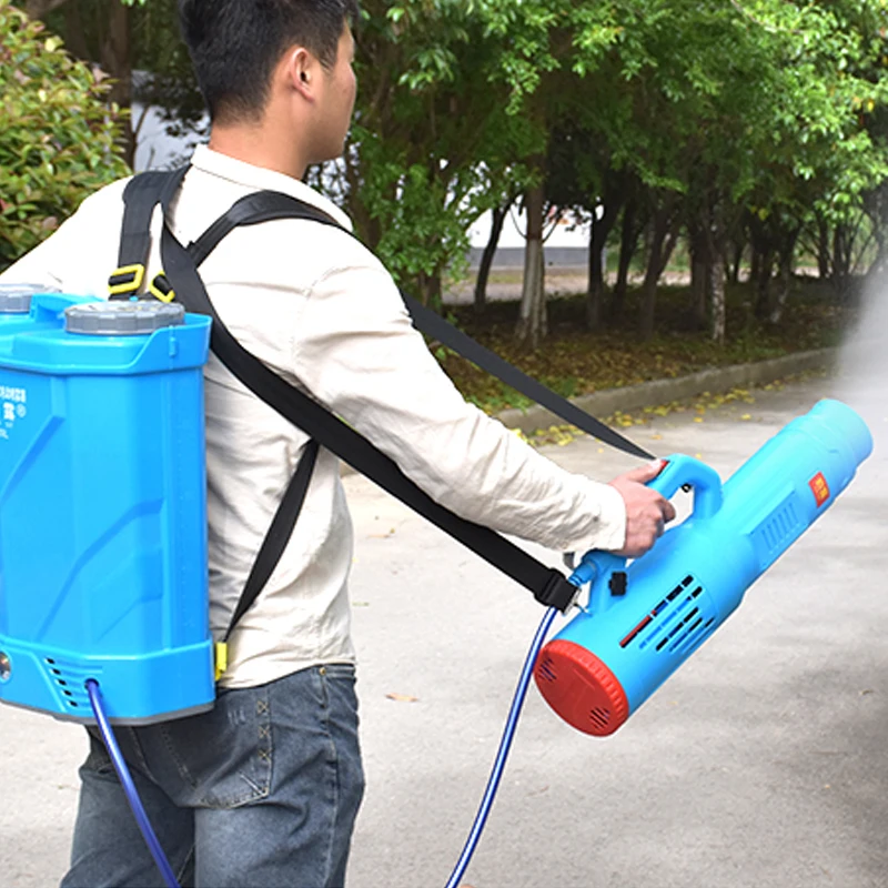 20L Agricultural Electric Sprayer Blower Suit Intelligent Pesticide Dispenser Garden Irrigation Sprayer Rechargeable Battery