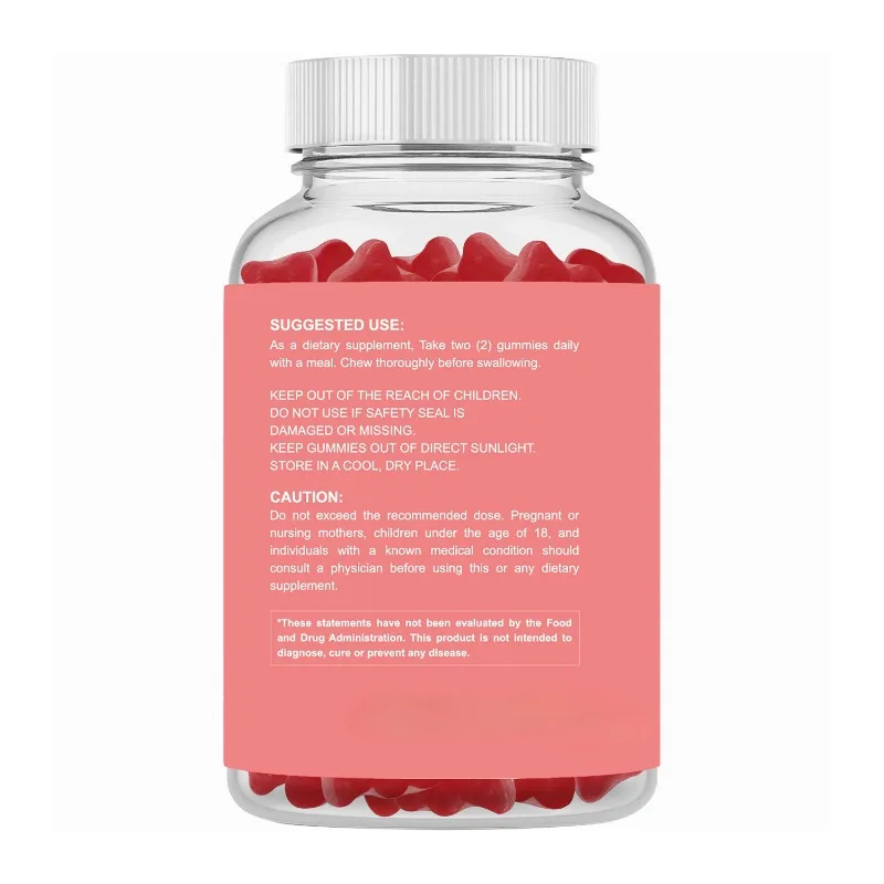 علكة فيتامين الأعشاب البحرية على شكل دب 60 قطعة من المكملات الغذائية اليومية والوجبات الخفيفة الصحية #3