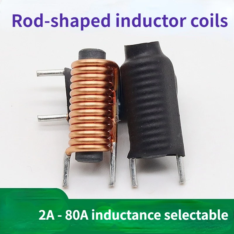 

Magnetic Rod Inductance 1UH 1.5UH 2.2UH 3.3UH 4.7UH R Rod Inductance Coil DC Filter