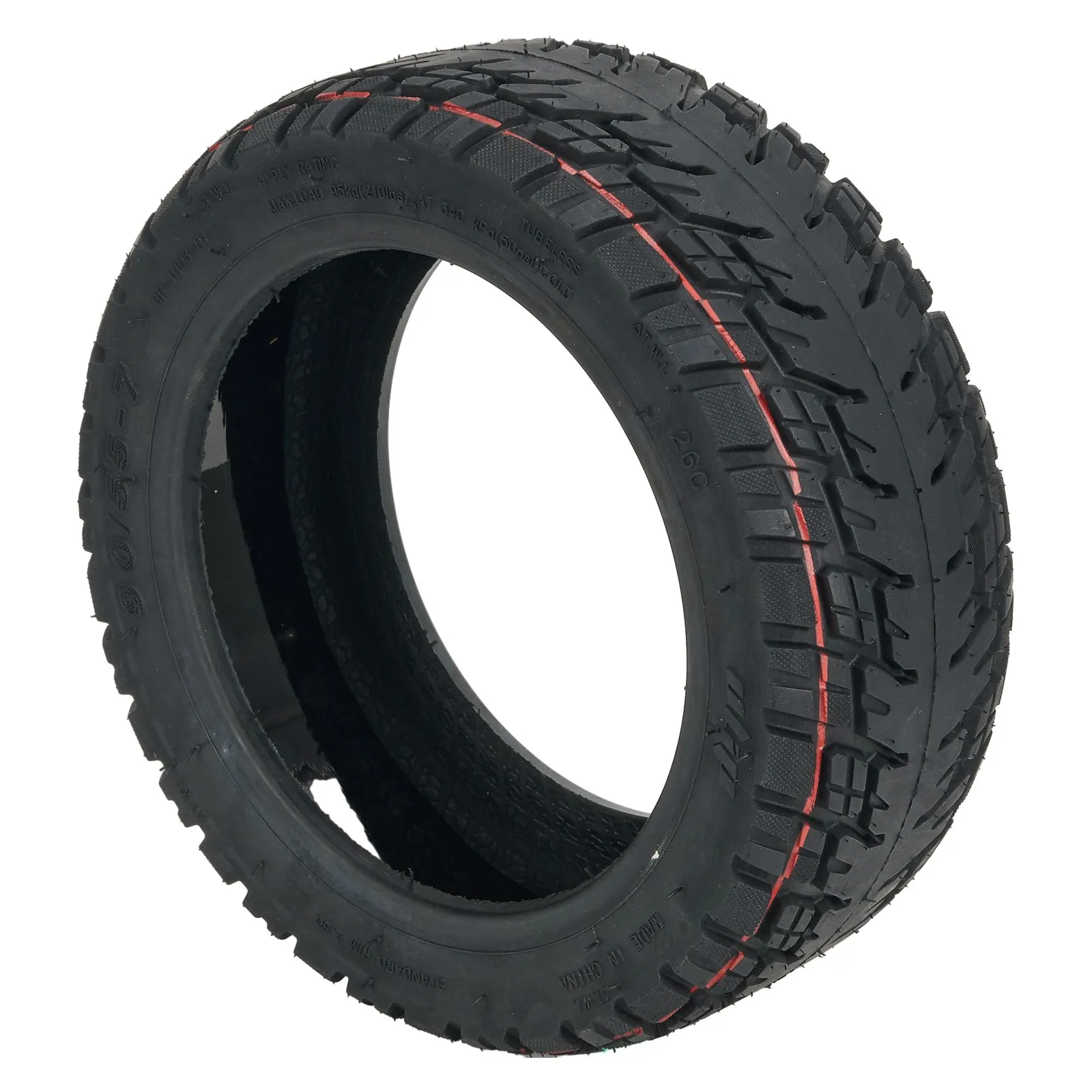 

Запасные части для электронного скутера, высокое качество, горячая распродажа, бескамерные шины 90/55-7, черные, 11 дюймов, 1207 г, встроенный живой клей