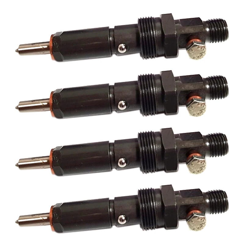 4PCS Fuel Injector 432133780 500390441 2852056 3283507 Compatible with Bosch Cummins 5.9L B-Series Engine Compatible with Iveco