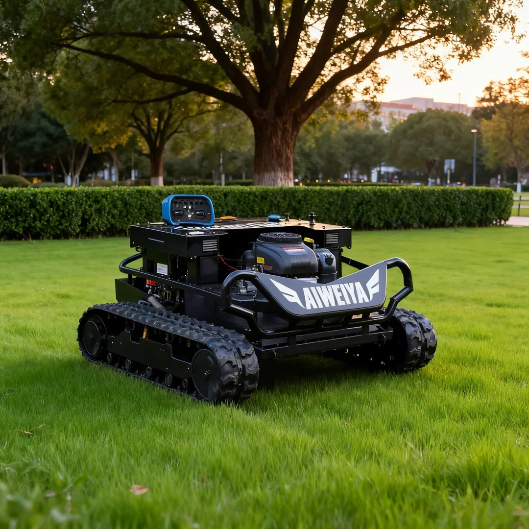 

Customized Factory Direct High Power Flail Lawn Mower Remote Control Crawler Grass Cutting Machine With CE ISO Certified