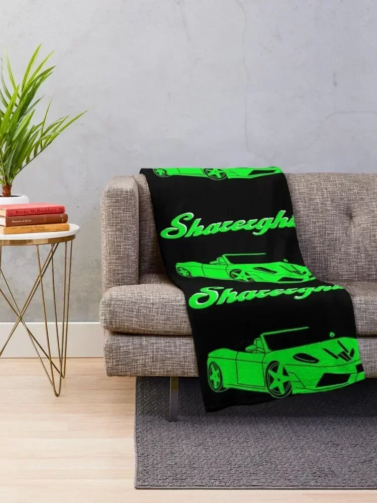 new, sharerghini, sharerghini merch,sharerghini Green, Sharerghini Hoodie, sharerghini t shirt, Sharer car, share, Throw Blanket