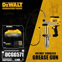 DEWALT DCGG571 Kit Cordless Grease Gun 18V Lithium Power Tools With Battery Charger