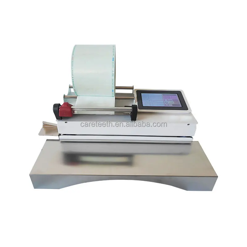 Dental Tools Induction Sealing Machine Fully Automatic Continuous Plastic Bag Heat Sealer