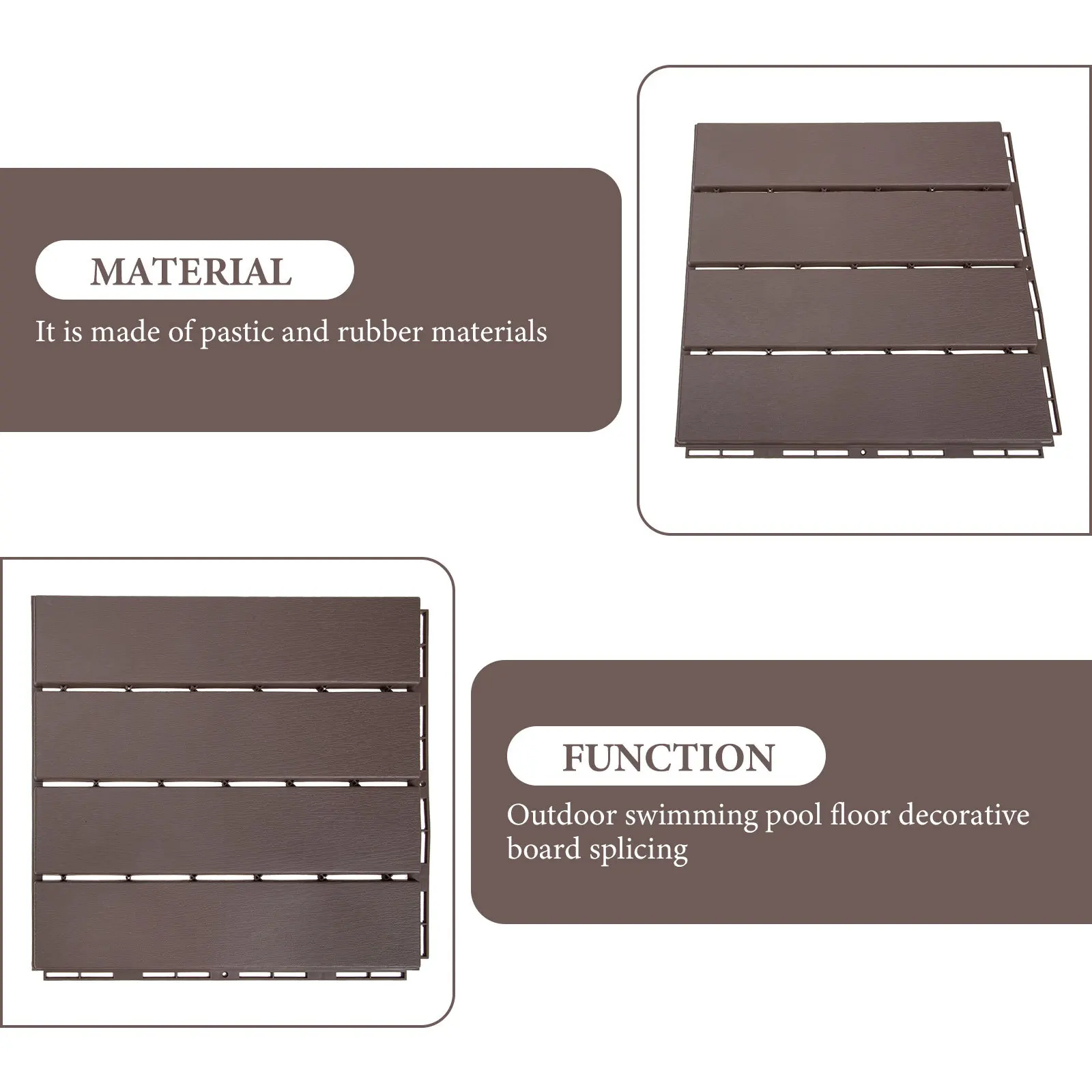 Водонепроницаемый антикоррозийный деревянный пол