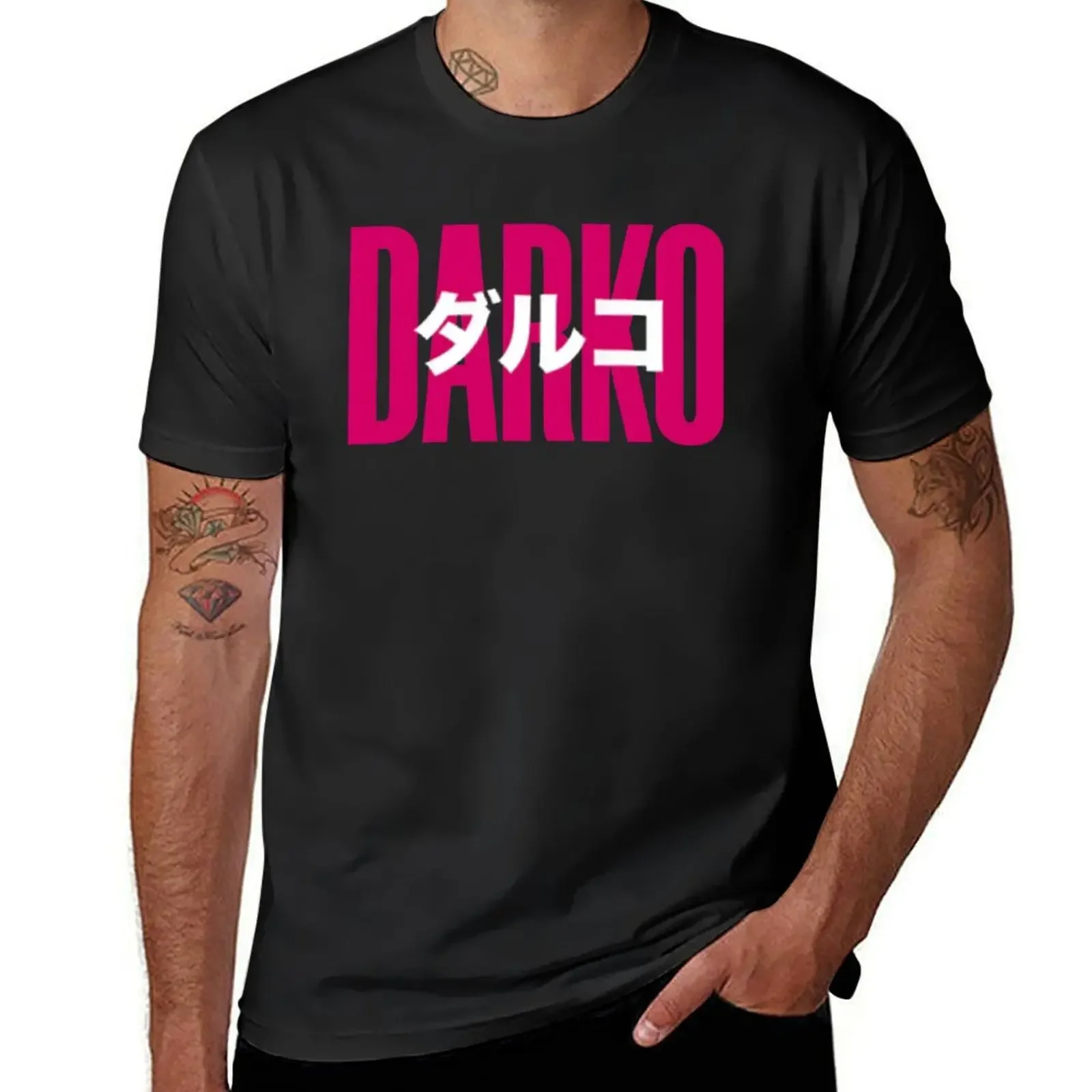 

darko us T-Shirt customs graphics blacks plain black t shirts men