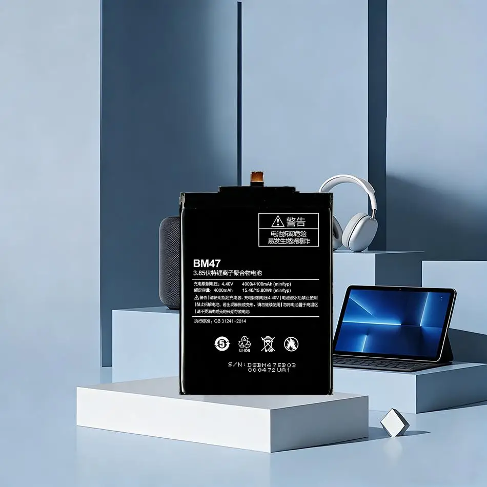 

Аккумулятор для мобильного телефона BM47 4100 мАч, высокая емкость, длительное время работы, для Xiaomi Redmi 3, 3S, 3X, 4X