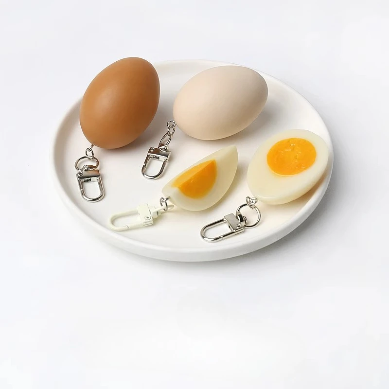 Funny Egg Shape Keychains