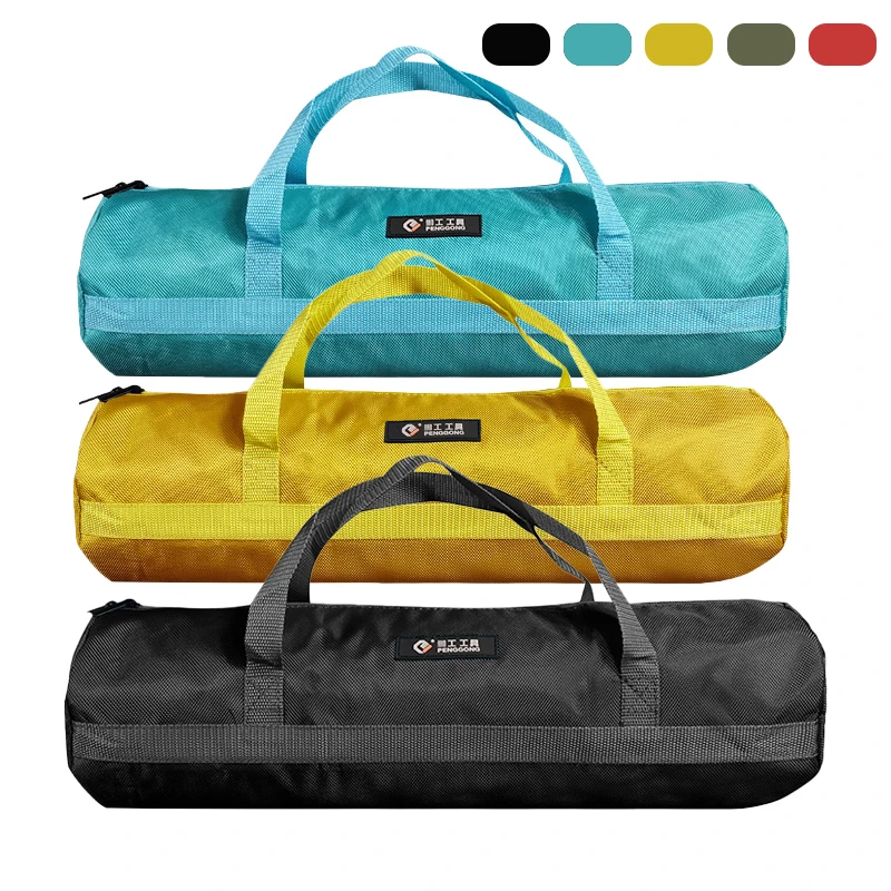 Multifunction Roller Tool Bags 1680D Oxford Cloth Waterproof and Thickened Outdoor Travel Portable Storage Bag Hardware Handbag