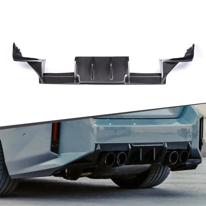 

MHC Style Dry Carbon Fiber Rear Bumper Diffuser Lip For G87 M2 Coupe 2022 2023