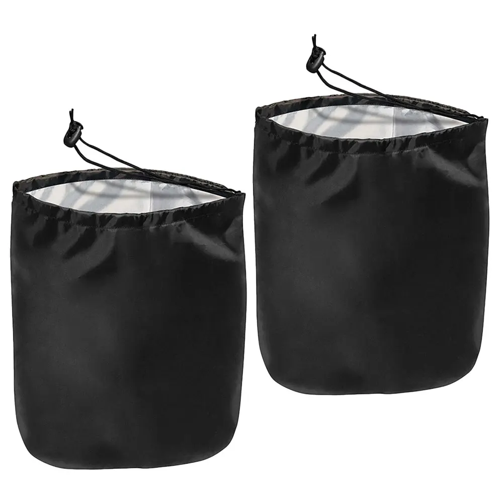 

2pcs Oxford Cloth Rearview Mirror Covers Windproof Snowproof Frostproof Car Foldable Lightweight Durable Guard