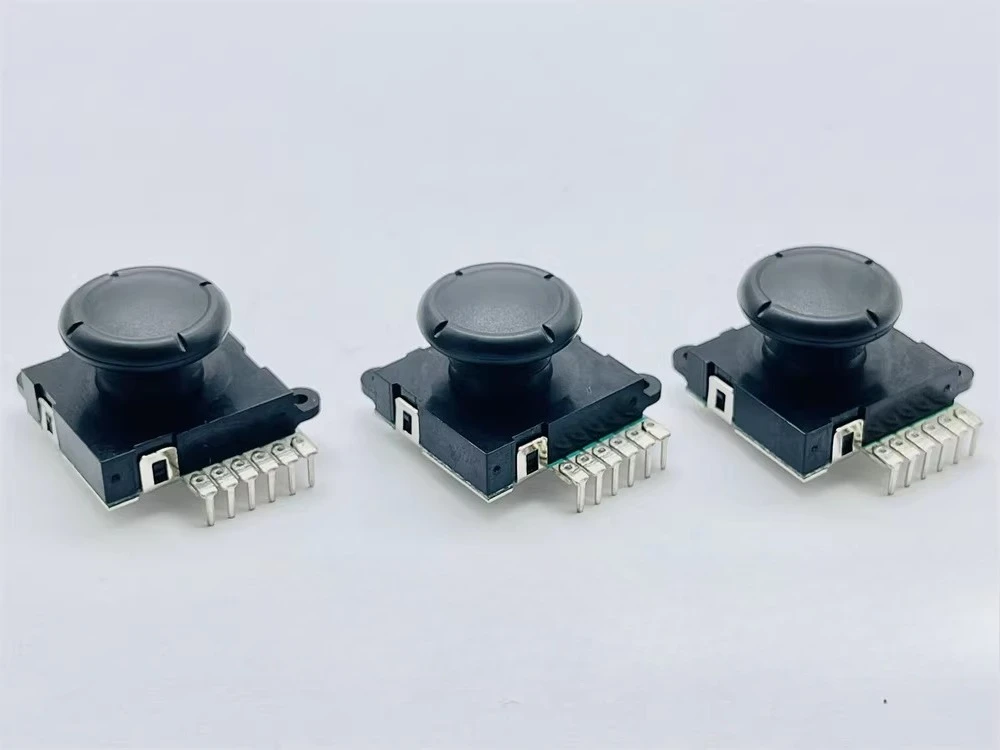 10pcs premium 5-way rocker switch, gamepad joystick, gray 5k ohm