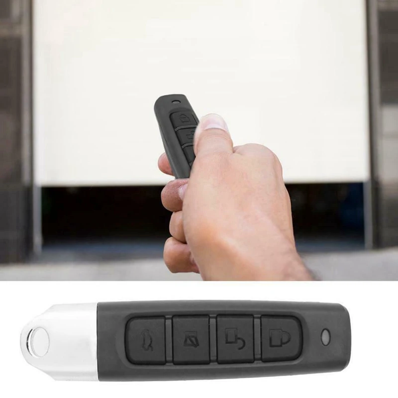 433MHZ Remote Control Garage Gate Door Opener Remote Control Duplicator Clone Cloning Code Car Key(4PCS)B