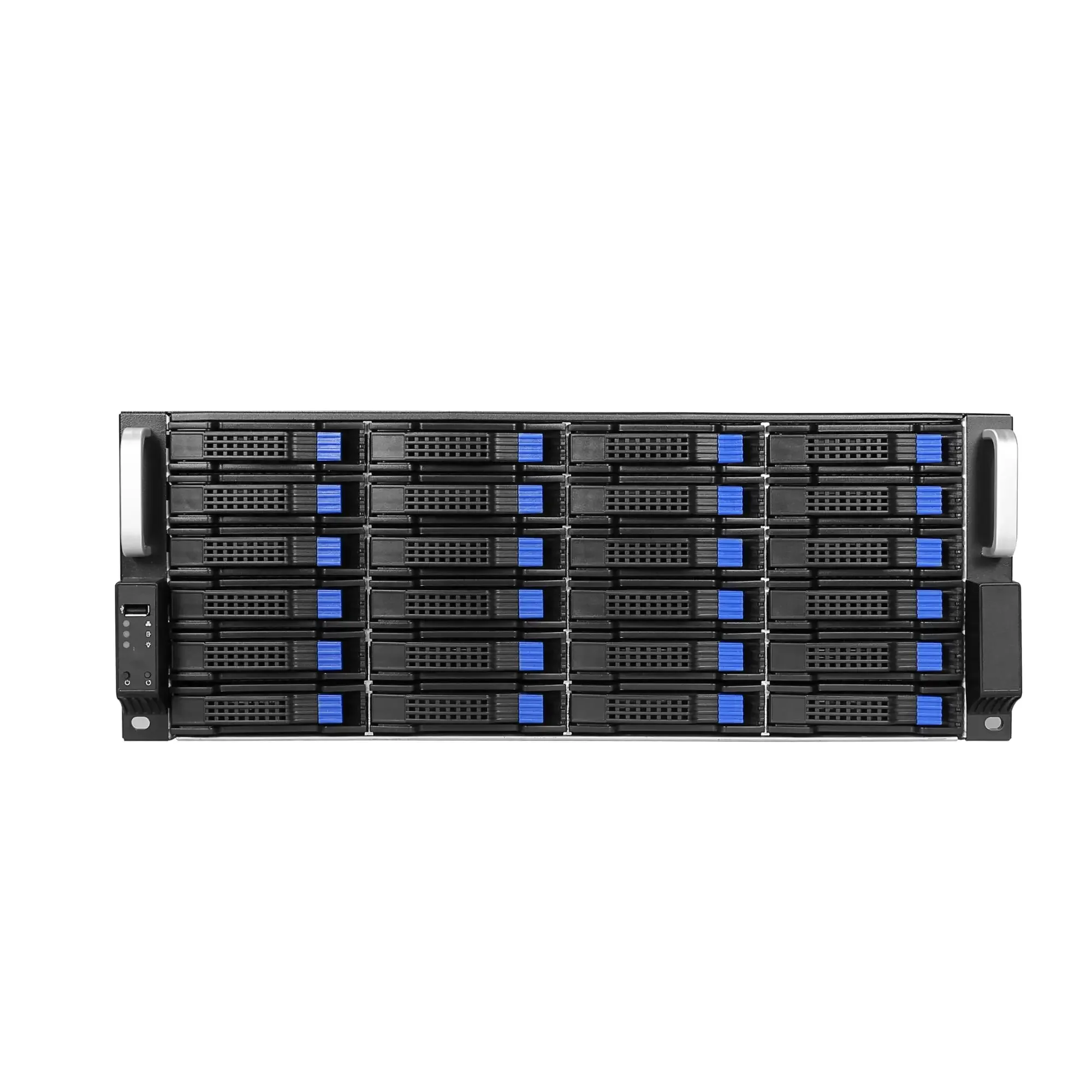 4u 24bays 6G expander backplane server rackmount case  cloud storage  nas hotswap server chassis