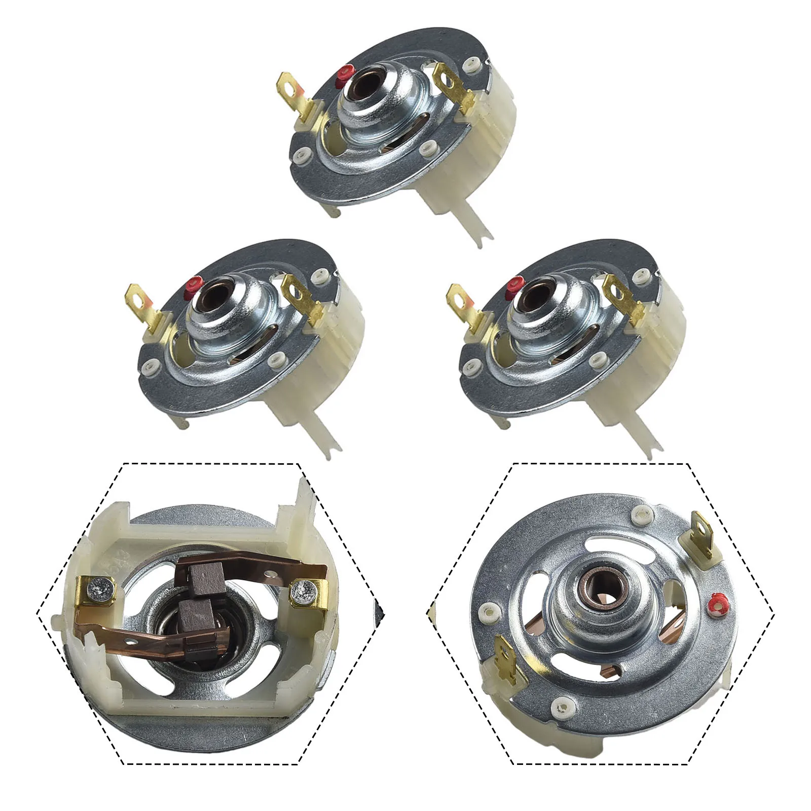 

3PCS 12-24V Electric Drill Carbon Brushes Holder For RS775 RS750 RS755 RS775 750 Electric Drill Motor Power Tool Accessories