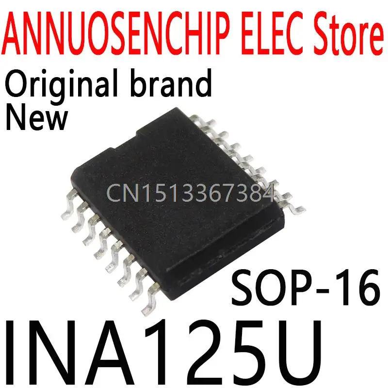 

10 шт. новые и оригинальные INA125 SOP-16 INA125U