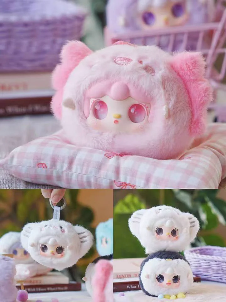 

Yooki V6 Authentic Vinyl Blind Box Ocean Baby Series Plush Doll Mini Girls' Bag Pendant Trendy Collectible Toy Gift Toys