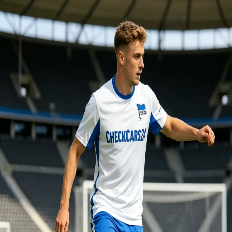 2026 Hot Sale Casual Sports T-Shirt Men Women Germany Hertha BSC Soccer Jersey Home Away Adult Train T-shirts Family Kids Tees