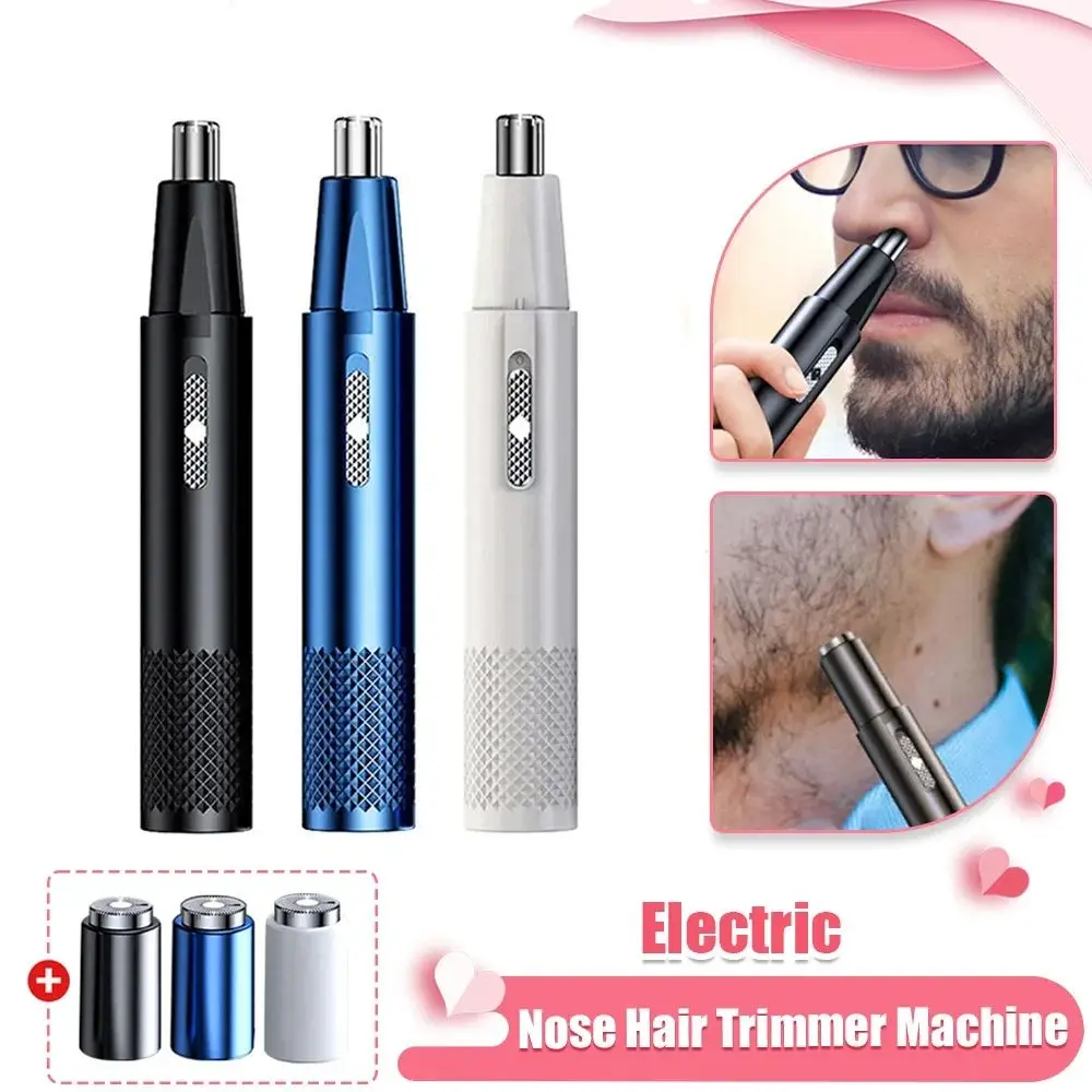 Electric Nose Hair Clipper Rechargeable Multi-kinetic Shaver Clipper Two-in-one Unisex Fully Automatic Washable Shaving