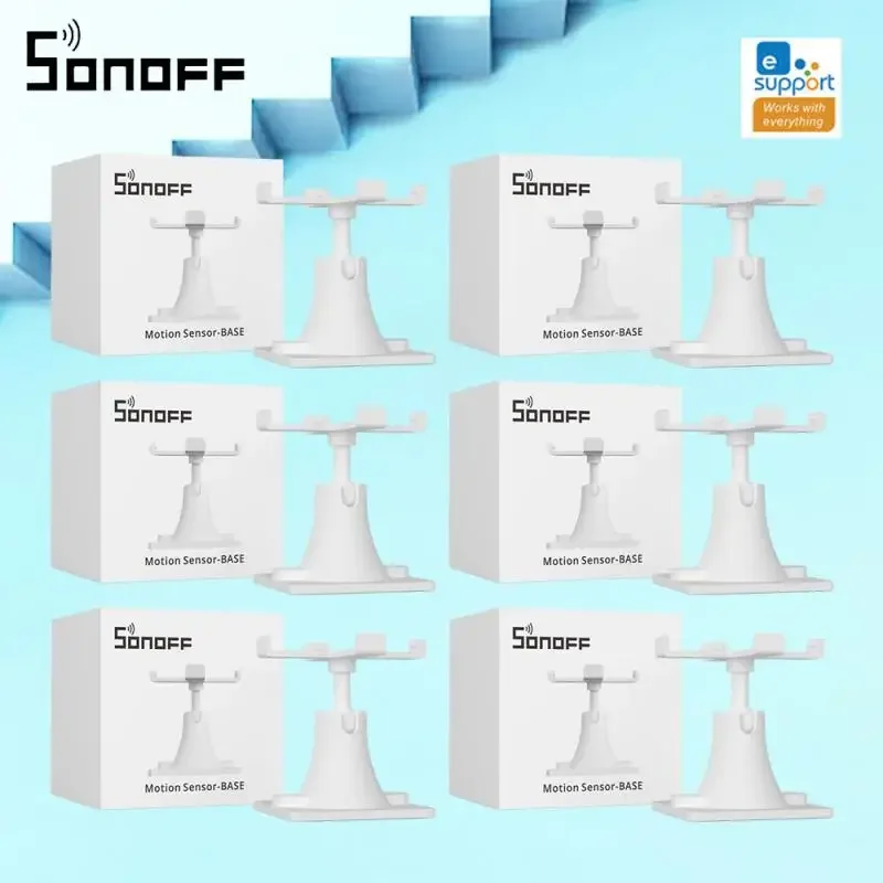 

SONOFF 360 Rotating Bracket Stand For SNZB-03 Motion Sensor-Base Human Body Movement Detector Stand Smart Home Automation Module