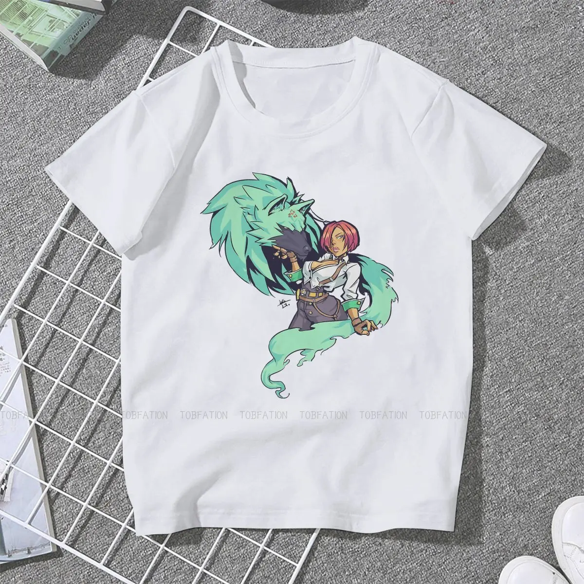 GuiltyGear 100% Cotton TShirts Giovanna Distinctive Girl T Shirt New Trend Tops