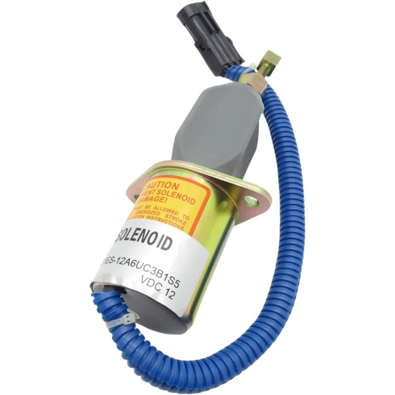 نوعية ممتازة 12 فولت صمام الملف اللولبي للإيقاف 1751ES-12A6UC3 B1S5 للمحرك V2203