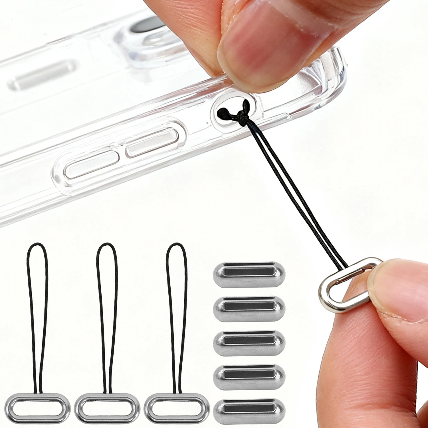 

Чехол для телефона серии iPhone 17, регулируемый короткий ремешок на запястье, веревочная пряжка, аксессуары для iPhone 17 Air 17Pro MAX