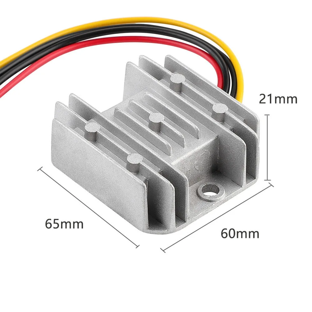 Imagem -03 - Step Down Converter For Dewalt Li-ion Battery Power Wheel Regulador de Tensão Buck Boost 10a 120w dc 20v para dc 12v