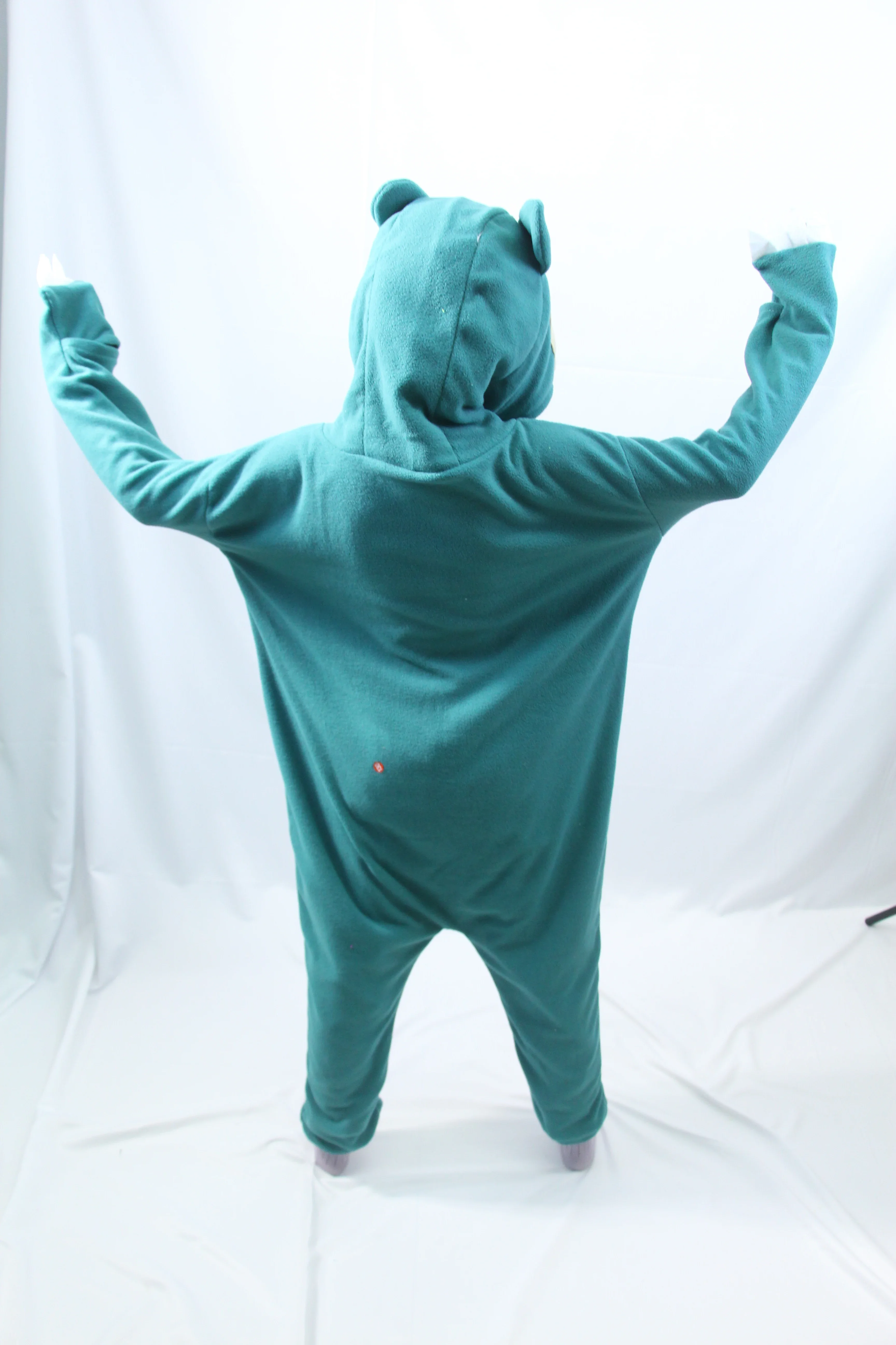 Anime Snorlax Onesie Cosplay Costume For Halloween Kigurumi Fleece Full Body Pijama Christmas Anime One-Piece Easter Pajamas
