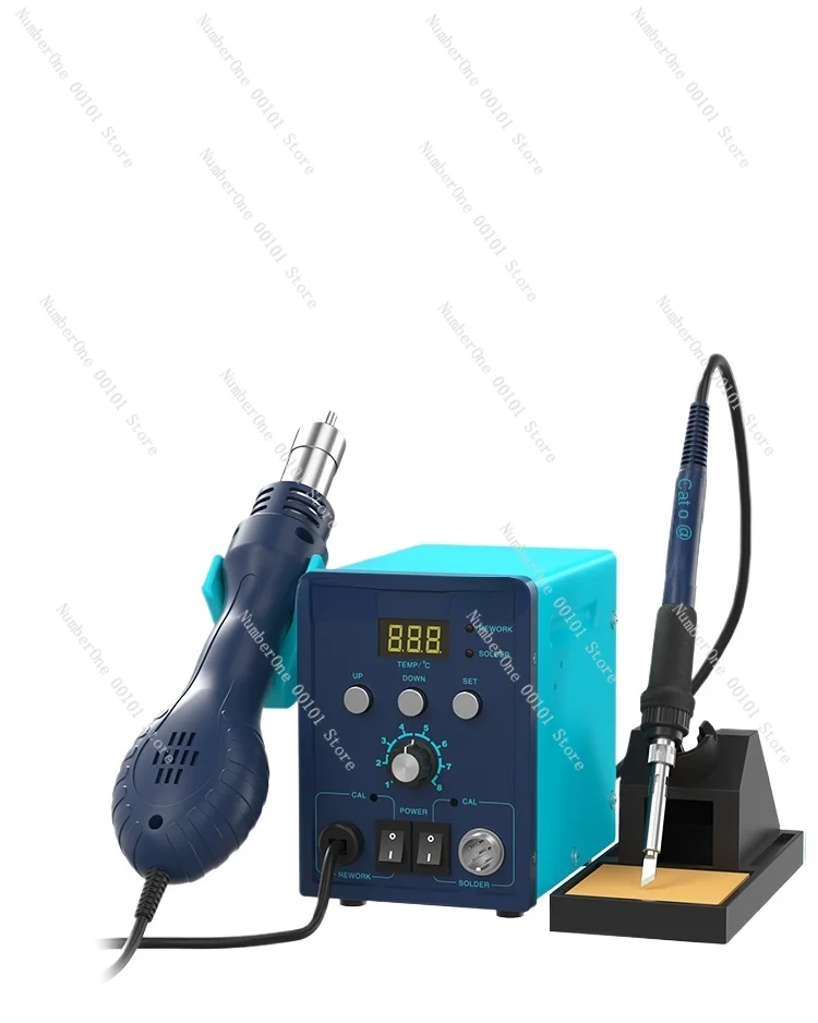 Bk8586 Hot Air Desoldering Station Two-in-One Electric Soldering Iron Digital Display Wind Gun Adjustable Temperature Repair Kit