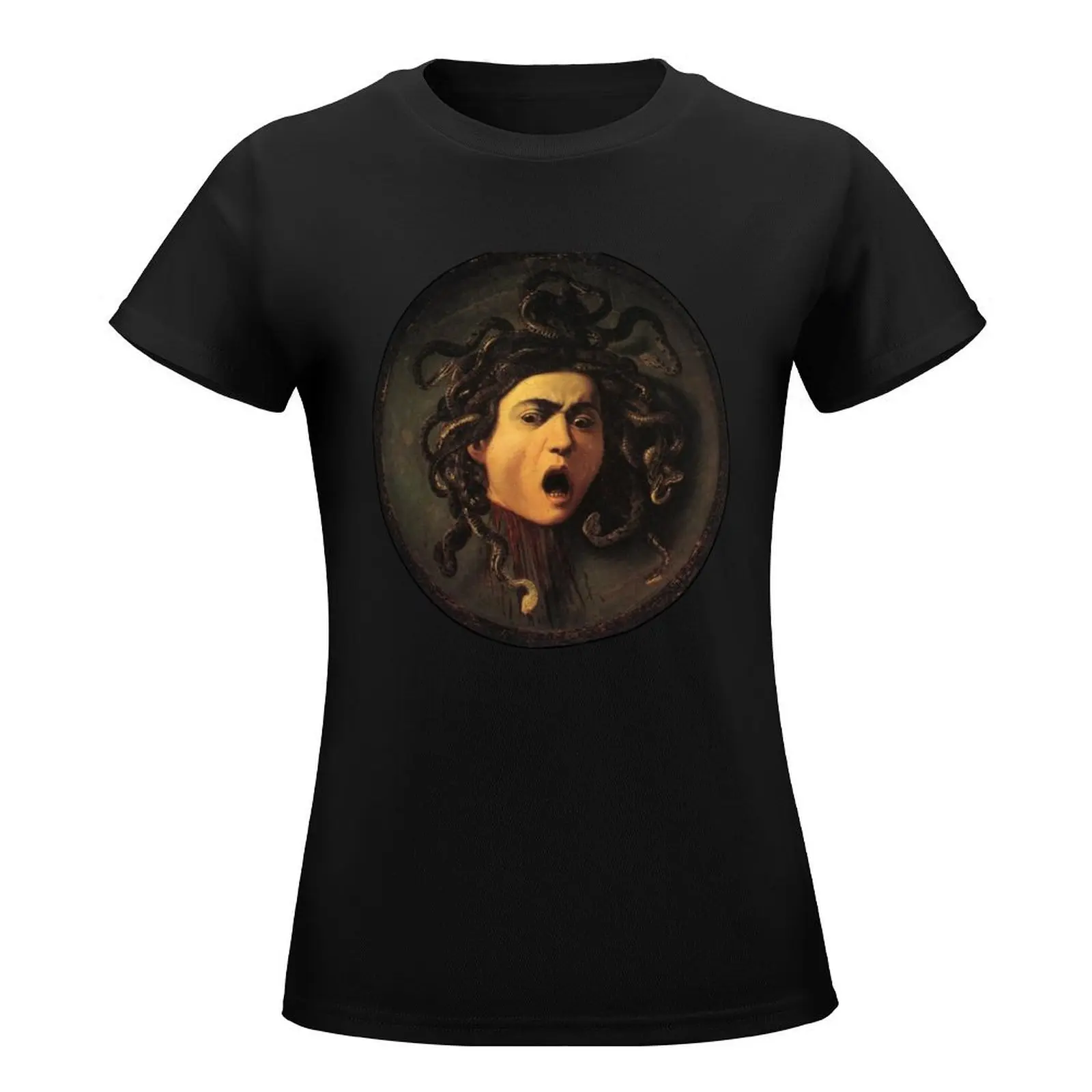 Medusa T-Shirt vintage clothes graphics summer tops tight shirts for Women